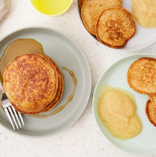 sweet-potato-pancakes-on-plates