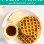 sweet potato waffles pin.