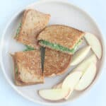 spinach-grilled-cheese-on-plate