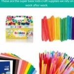 15 Best Craft Supplies for Kids Pin.