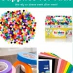 best craft supplies for kids pin.