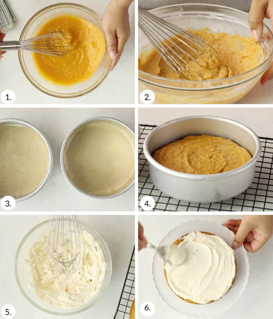how to make baby cake step by step