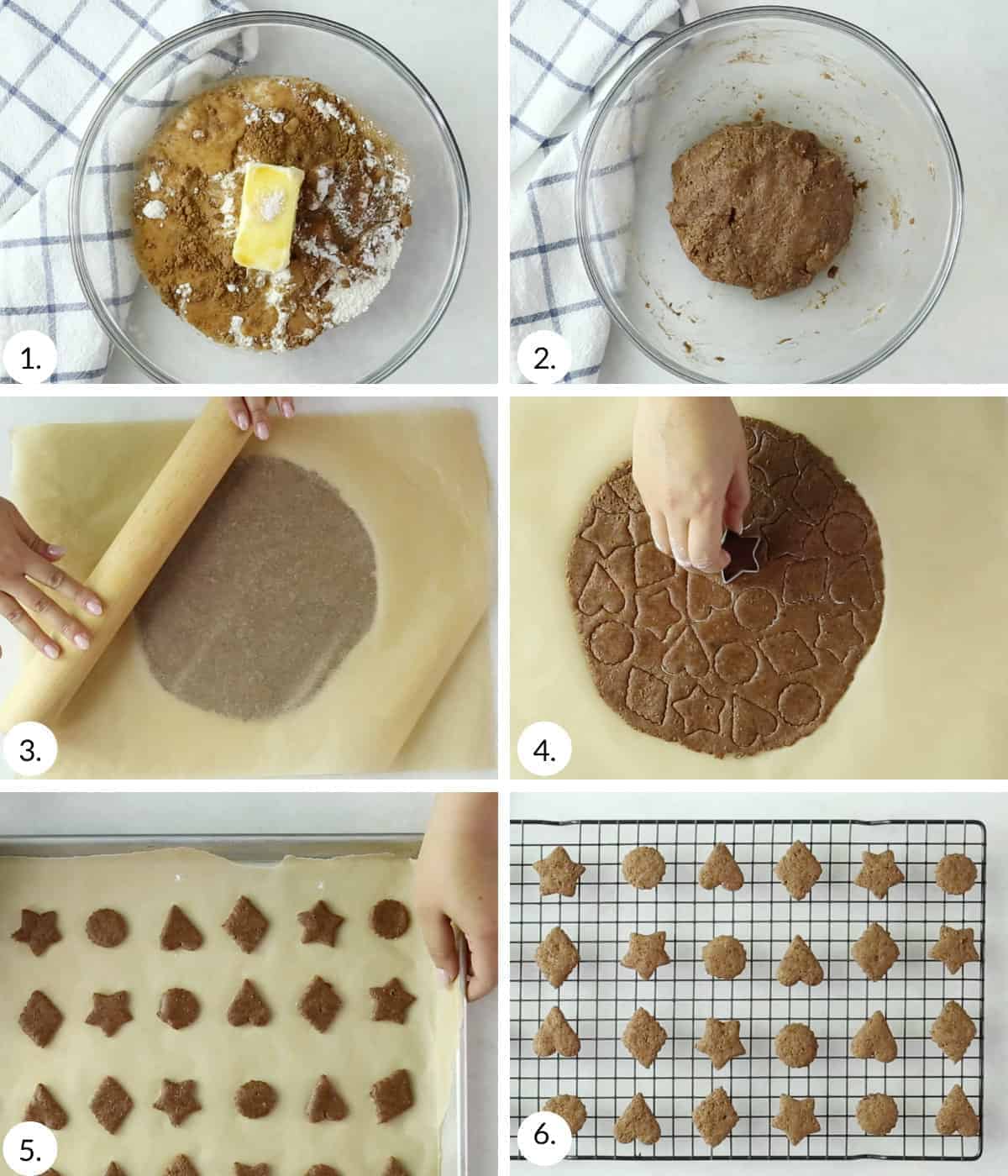 how to make chocolate sugar cookies step by step