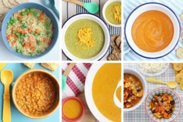 soups for kids in grid of 6