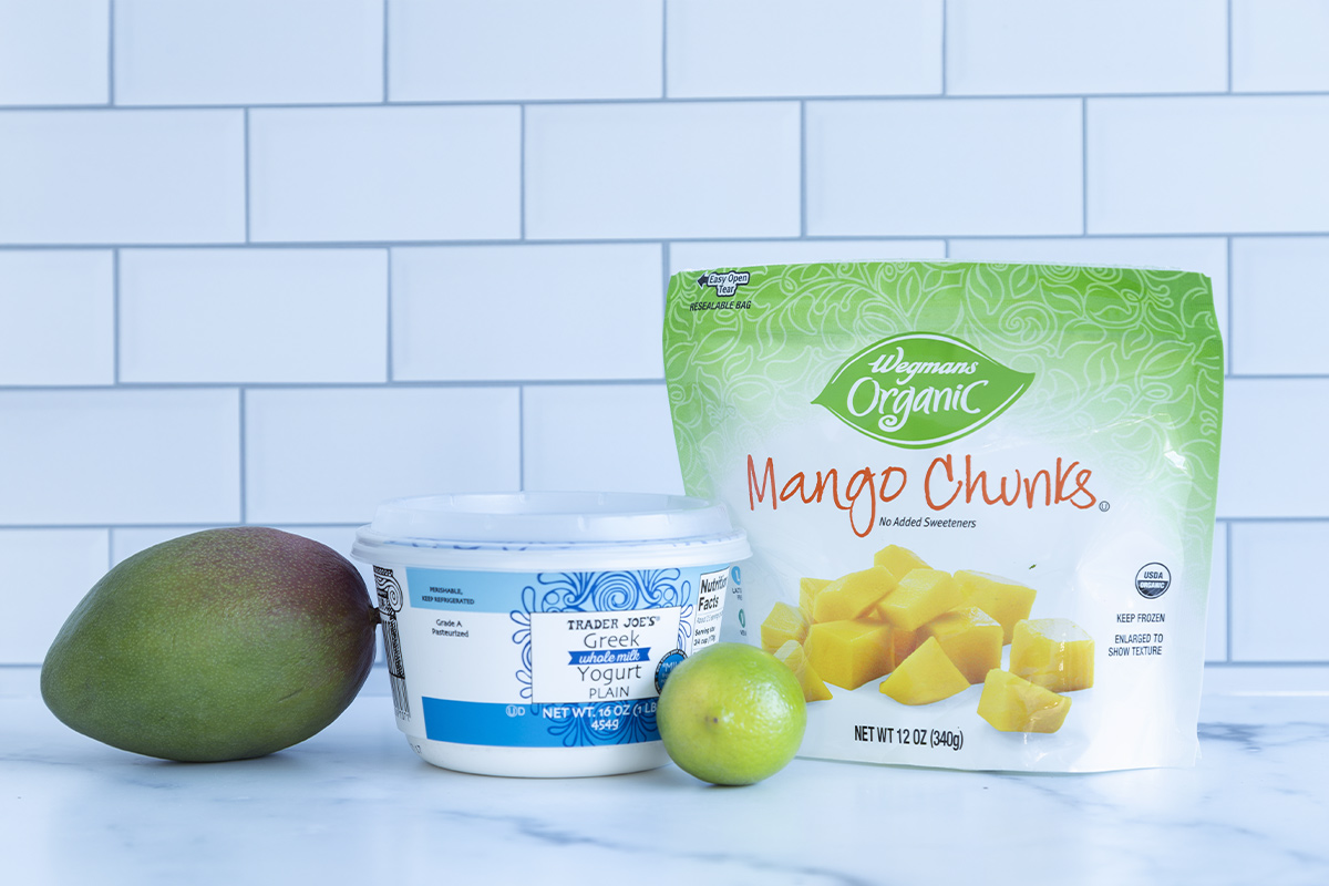 ingredients in mango yogurt