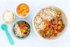 skillet-stuffed-peppers-in-adult-and-kid-bowl