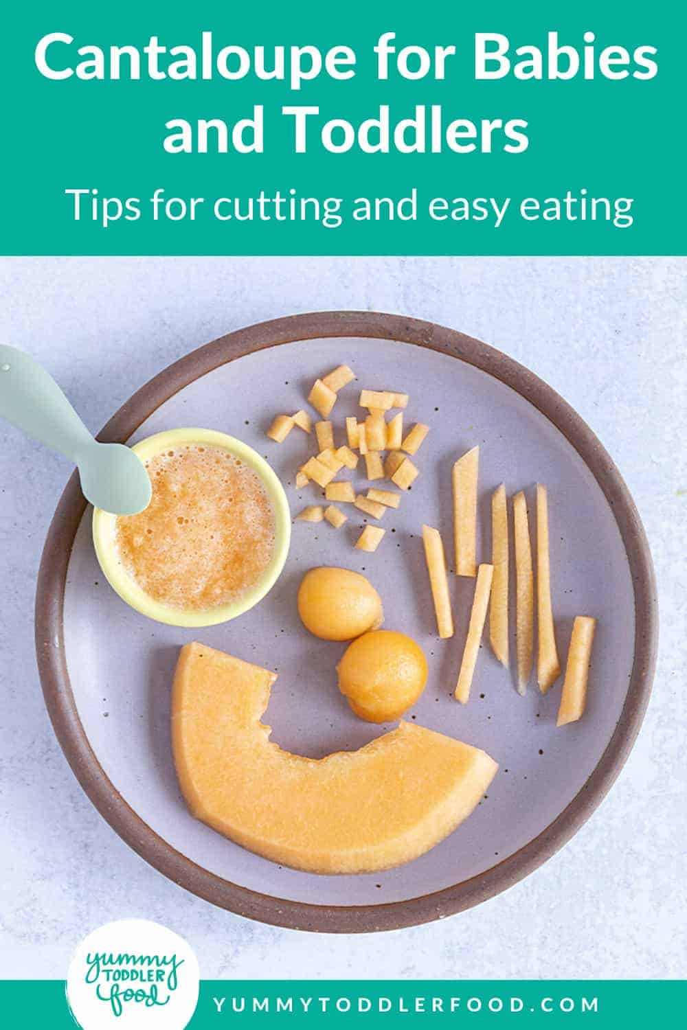 how to cut cantaloupe step by step