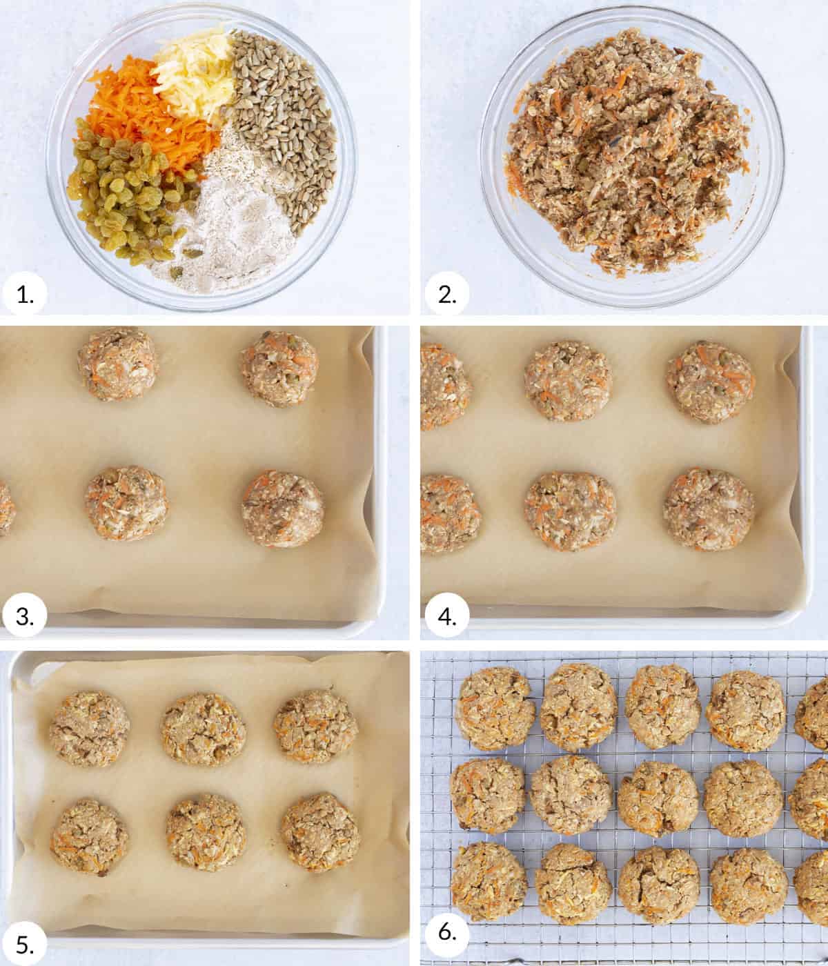 how to make healthy oatmeal cookies step by step