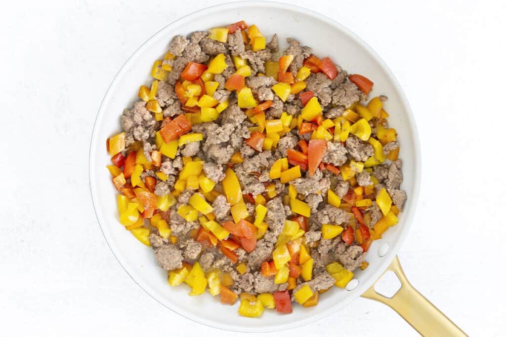 Unstuffed Peppers (aka Skillet Stuffed Peppers)