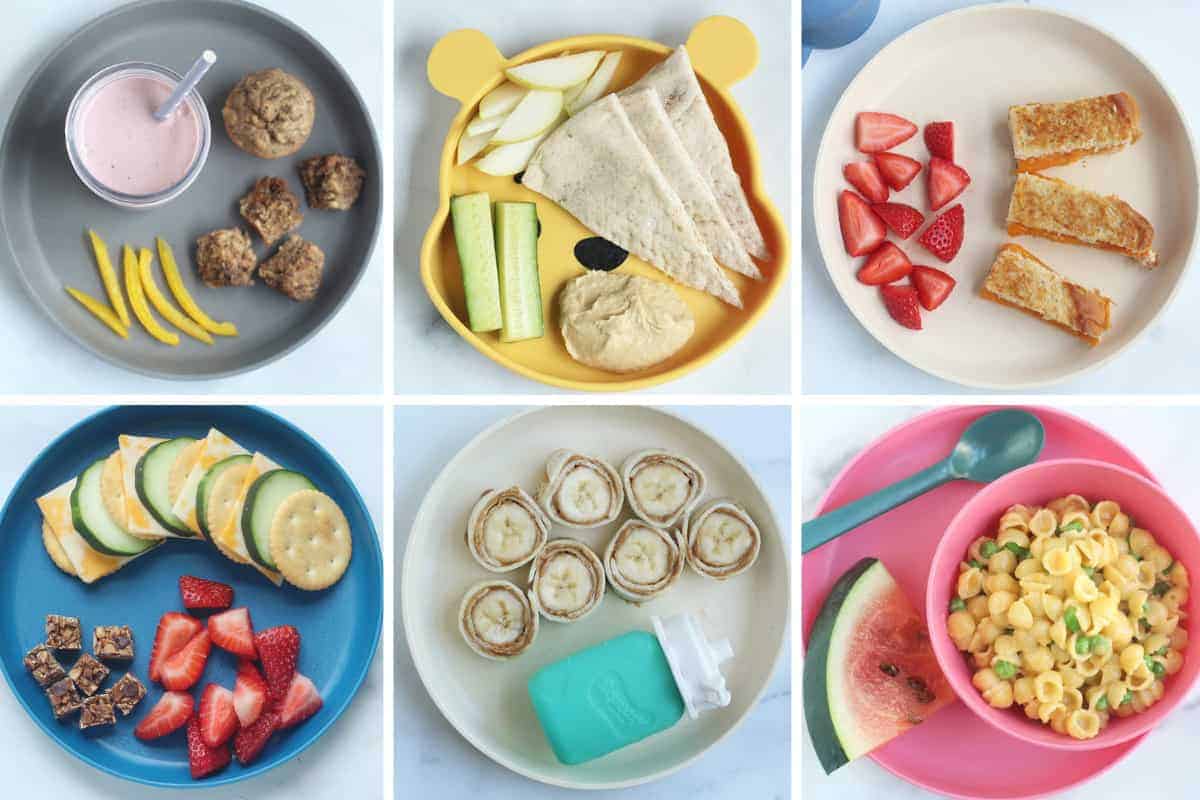 Easy toddler lunch ideas