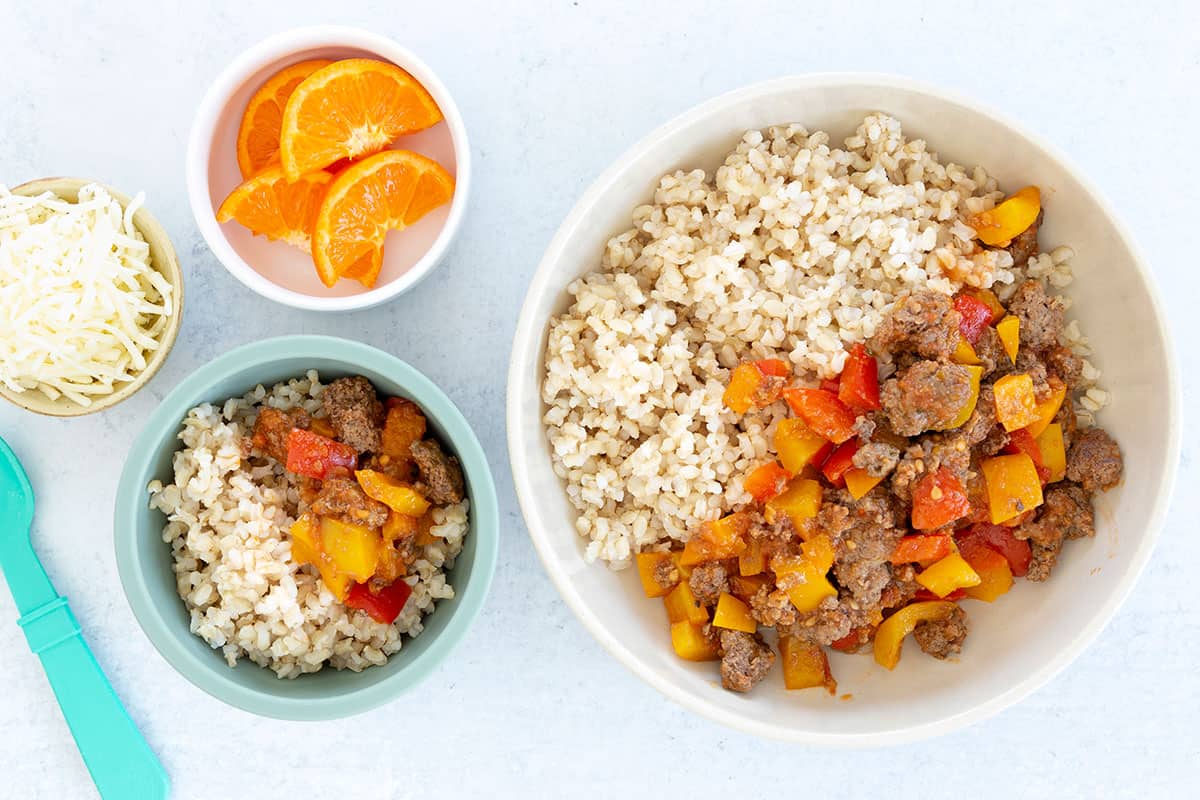 Unstuffed Peppers (aka Skillet Stuffed Peppers)