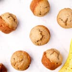 banana-bread-muffins-on-countertop