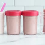 leftover-smoothies-in-jars-on-counter-top