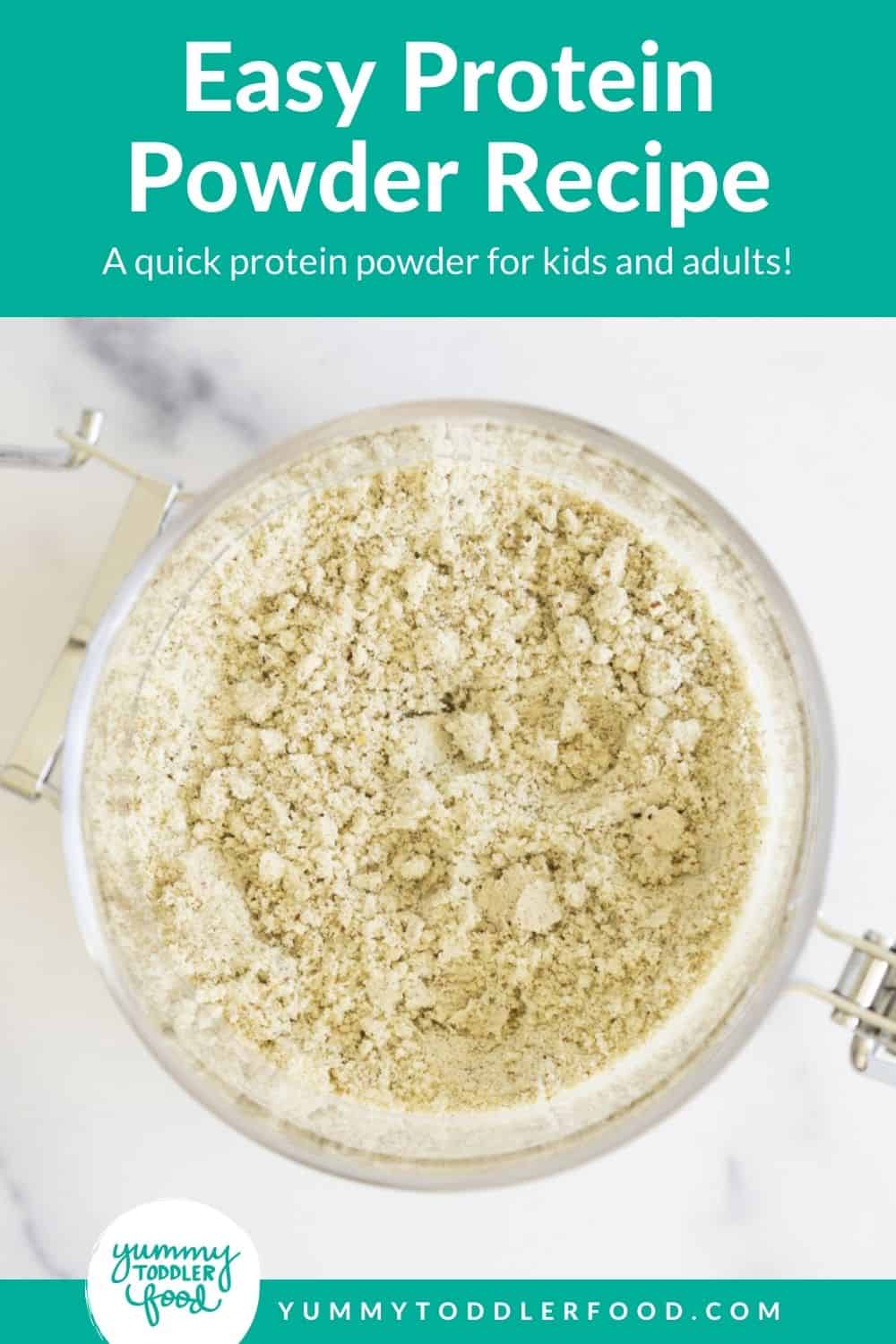 protein powder recipe pin