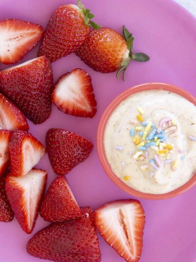 Yogurt Dip for Fruit - Yummy Toddler Food