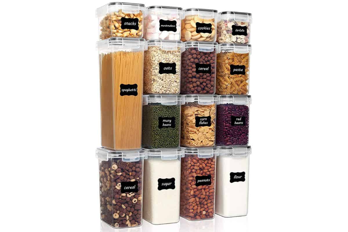 Vtopmart Airtight storage containers.