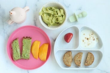 baby-led-weaning-plates-on-countertop