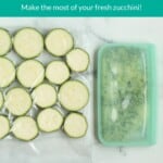 How to Freeze Zucchini pin