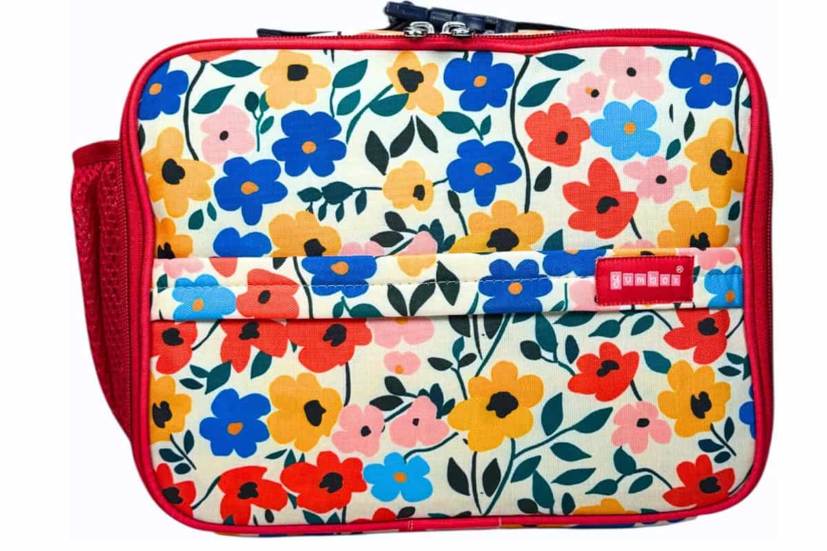 yumbox lunch bag in floral.