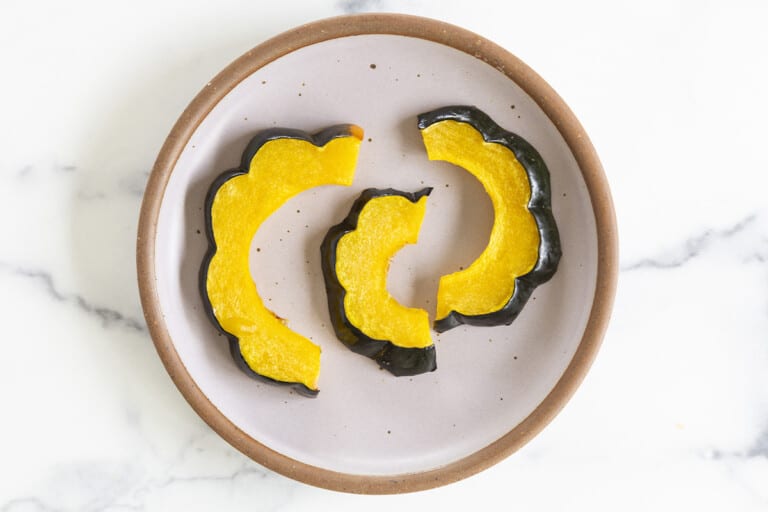Easy Roasted Acorn Squash Yummy Toddler Food