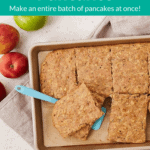 Apple sheet pan pancakes Pin