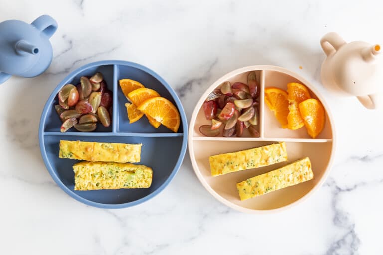 Easy Egg Bake (with Broccoli) Yummy Toddler Food