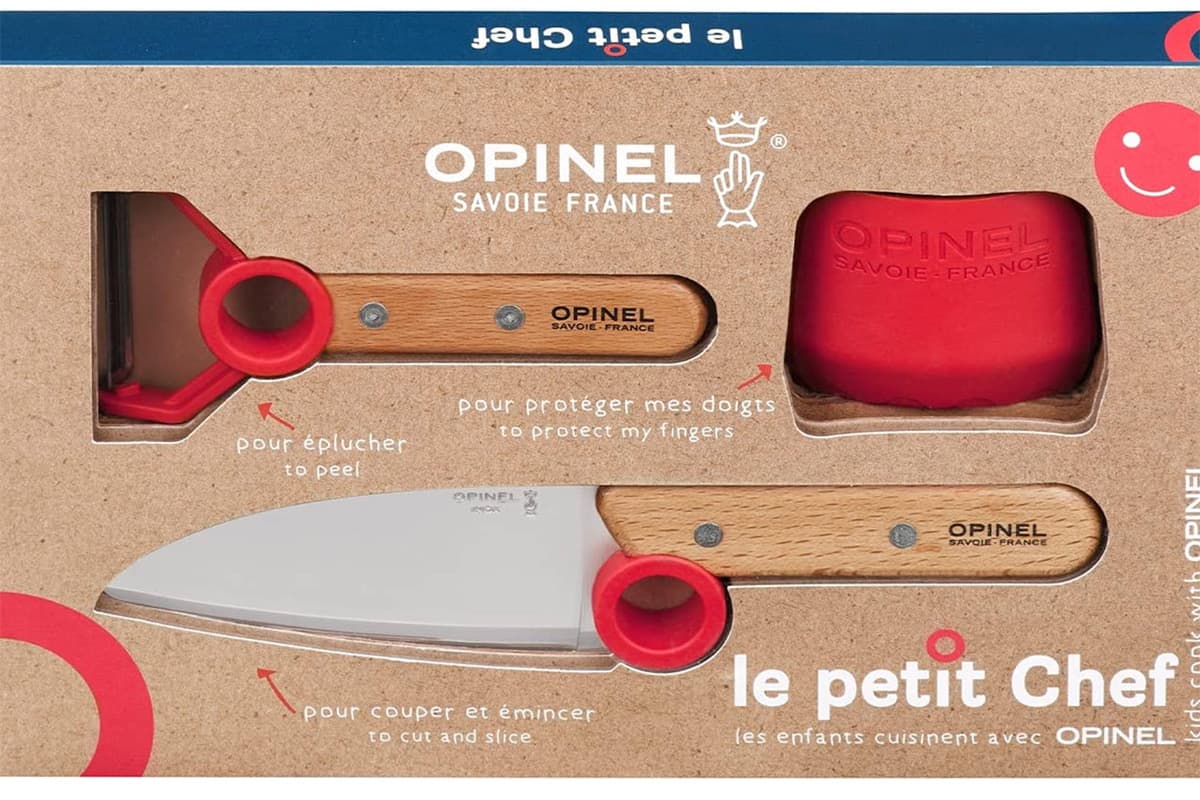 opinel knife and tool set for kids.
