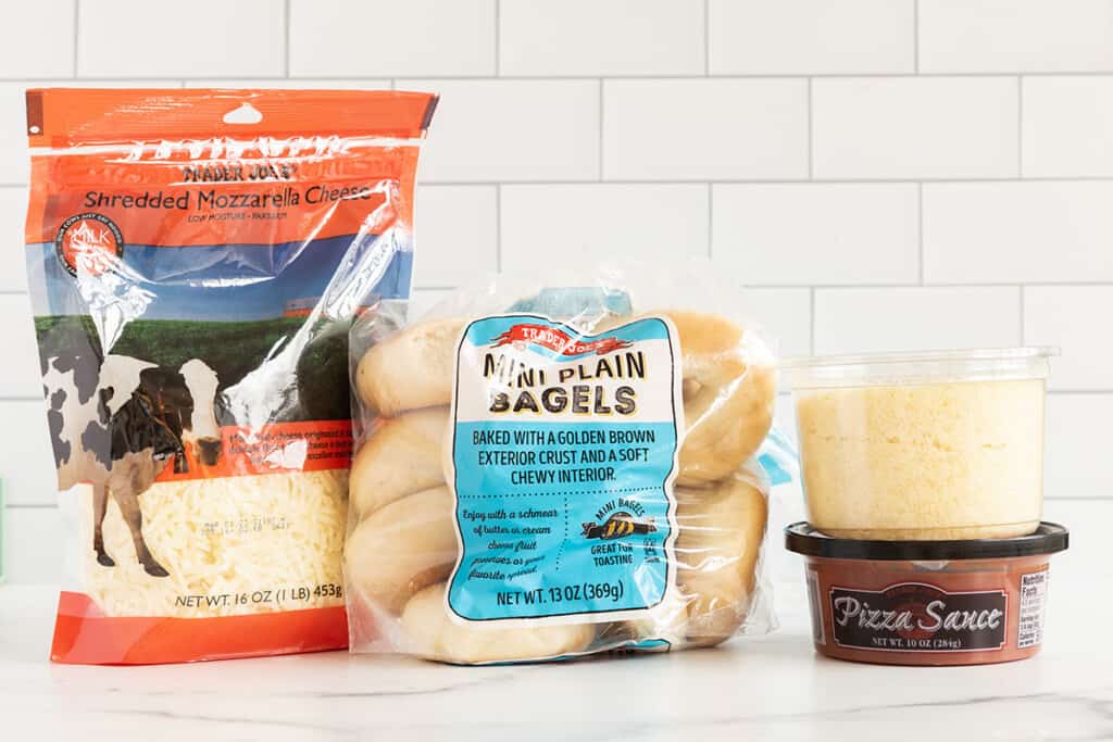 10Minute Bagel Pizzas Yummy Toddler Food