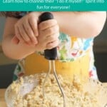 Best Tips for Cooking with Toddlers Pin.