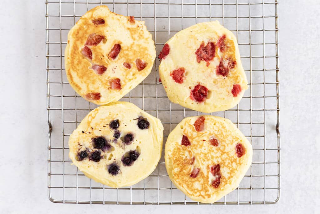 Fluffy Greek Yogurt Pancakes Yummy Toddler Food