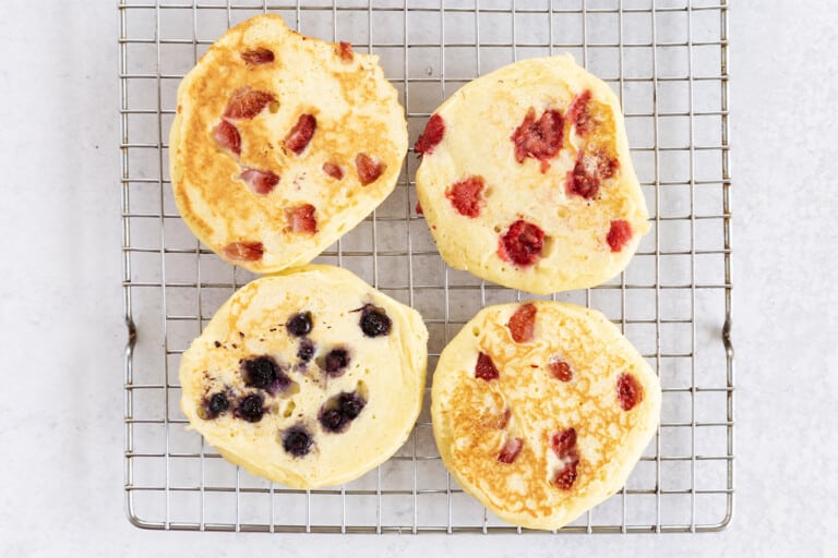 Fluffy Greek Yogurt Pancakes Yummy Toddler Food