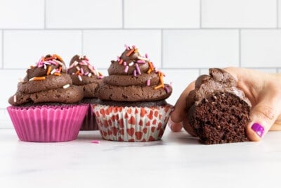Vegan Chocolate Cupcakes - Yummy Toddler Food