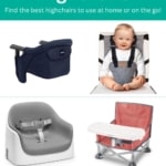 5 best portable highchairs pin.