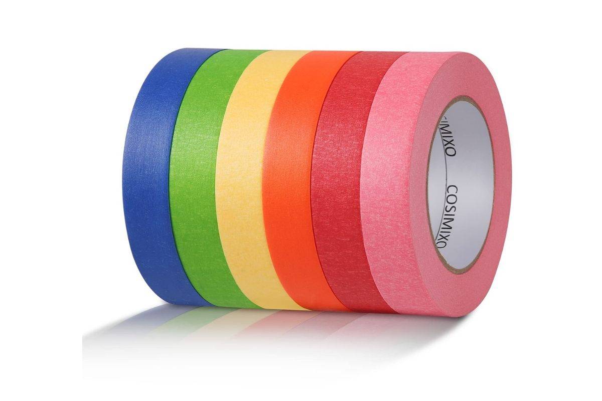 Colorful masking tape for kids.