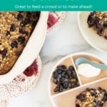 blueberry baked oatmeal pin.