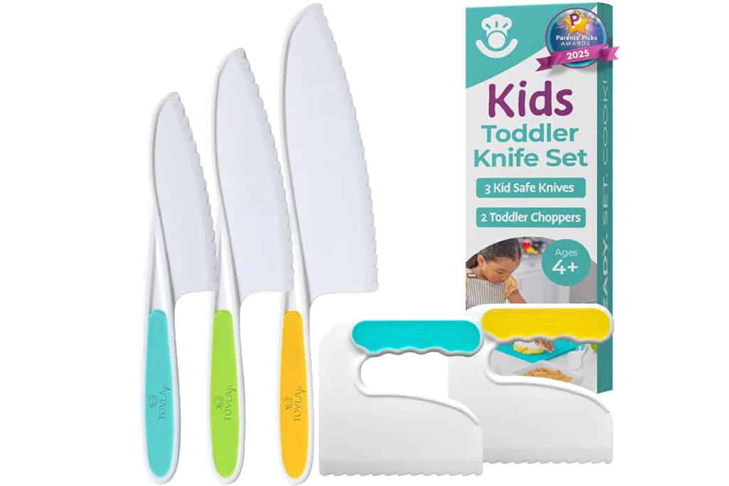toddler knife and cutter set.