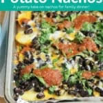 sheet pan potato nachos pin.