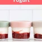 Strawberry yogurt pin.