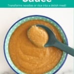 easy peanut sauce pin.