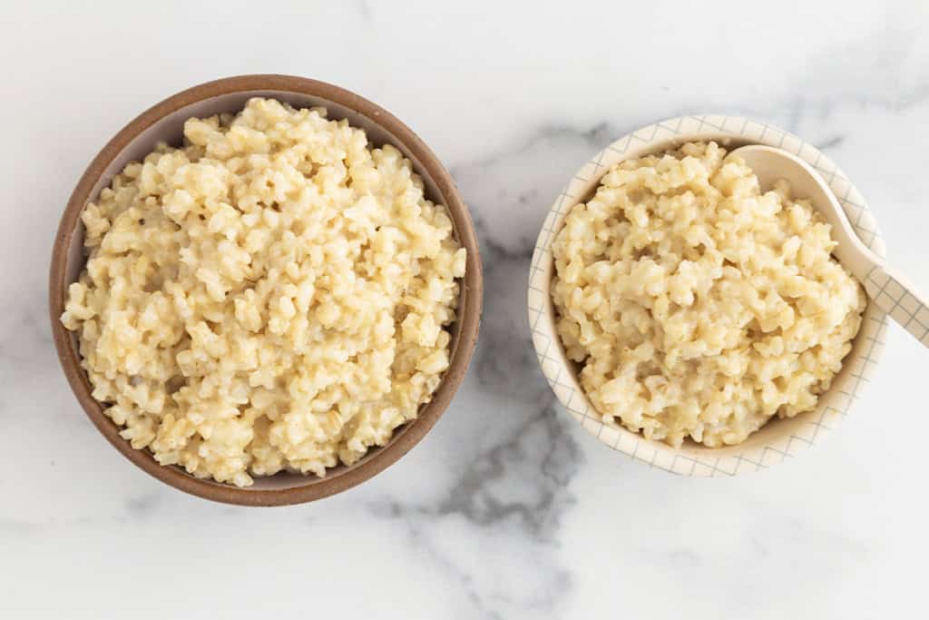 How to make cheesy rice, step 4.