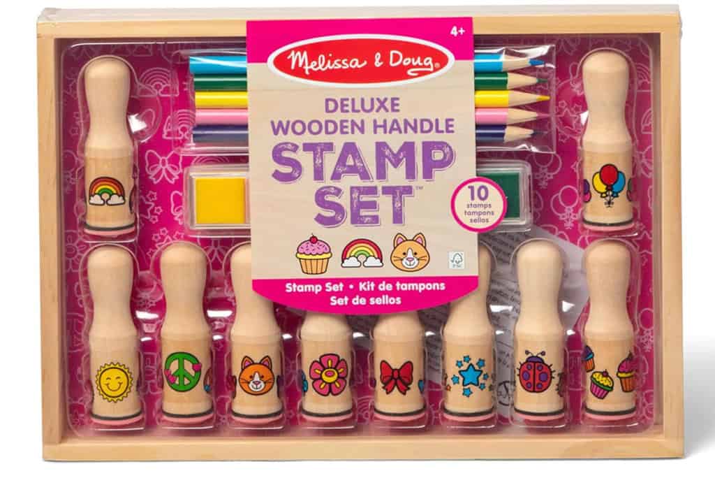 mini stamp kit for kids.