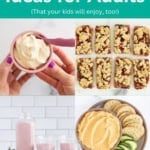 Easy Snack Ideas for Adults pin.