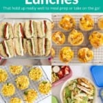 Make-Ahead Lunches pin.