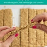 healthy granola bars pin.