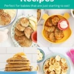 BLW pancake recipes pin.