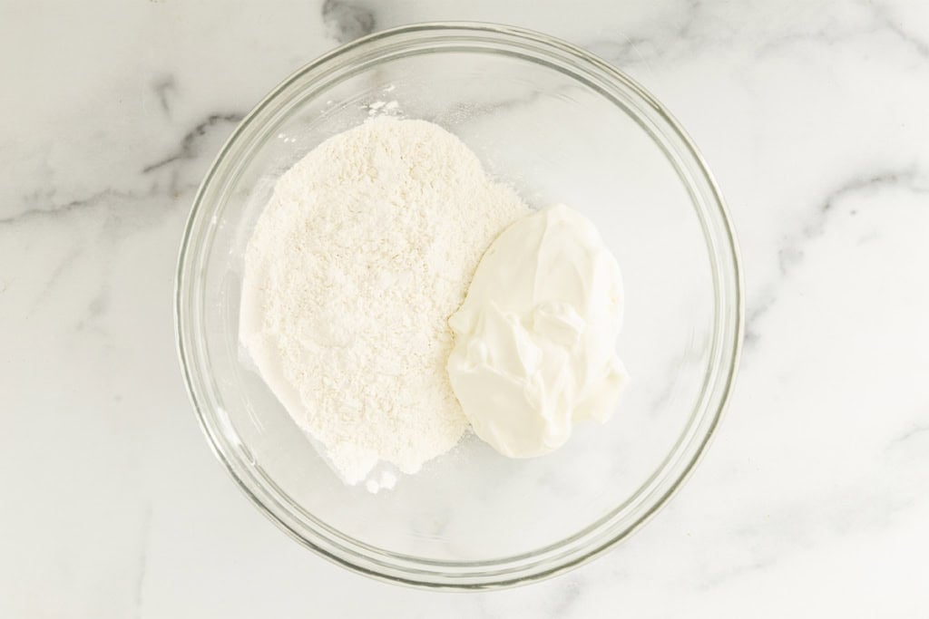 Blueberry Bagels (3 Ingredients)