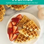 cottage cheese waffles pin.