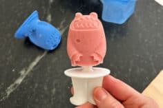 strawberry monster popsicles.