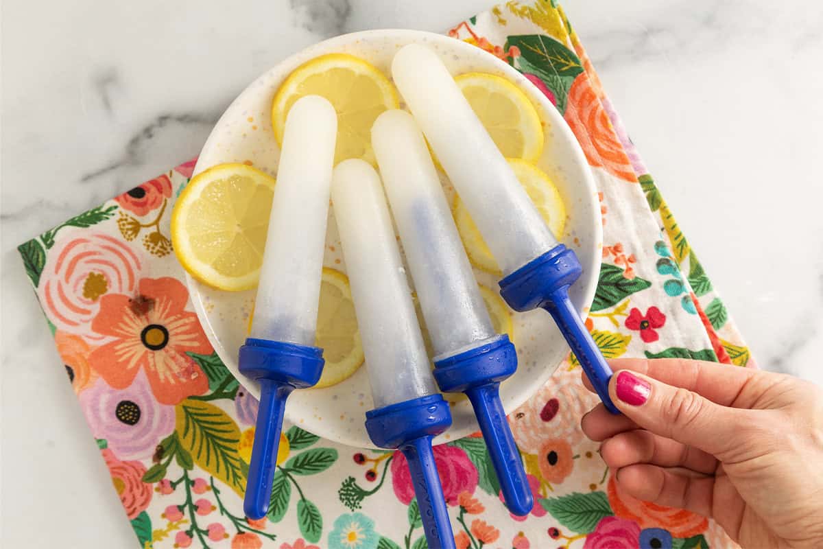 Lemon Popsicles