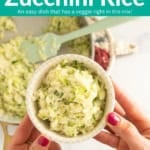 Zucchini Rice pin.